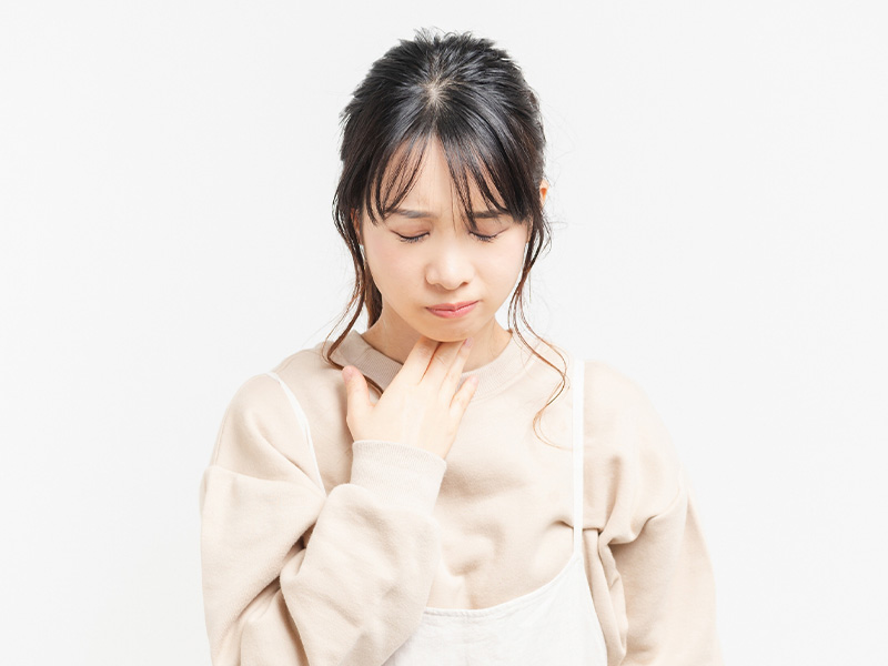 のどに関するお悩み